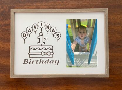 Wood Picture Frame 4" x 6" - Image 3